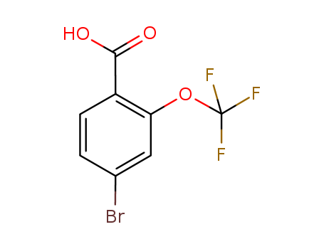 4-Bromo-2-(trifluoromethoxy)benzoic acid cas no. 509142-48-7 98%