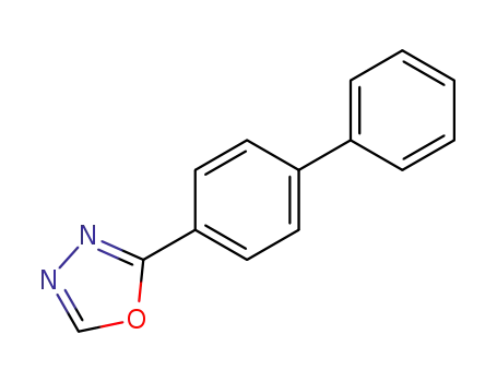 Molecular Structure of 838-51-7 (1,3,4-Oxadiazole, 2-[1,1'-biphenyl]-4-yl-)