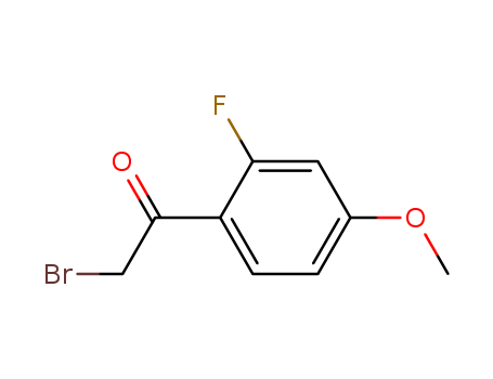 2-Bromo-1-(2-fluoro-4-methoxyphenyl)ethanone cas no. 157014-35-2 98%