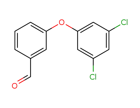 Molecular Structure of 81028-92-4 (3-(3,5-Dichlorophenoxy)benzaldehyde)