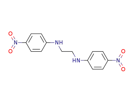 Molecular Structure of 5431-36-7 (N,N-bis(4-nitrophenyl)ethane-1,2-diamine)