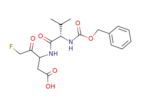 Molecular Structure of 582316-00-5 (Z-VAL-DL-ASP-FLUOROMETHYLKETONE)