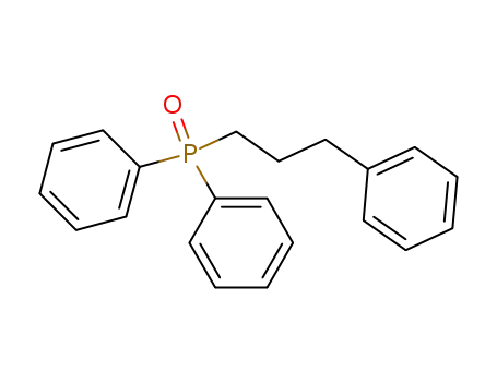 Molecular Structure of 23896-91-5 (Phosphine oxide, diphenyl(3-phenylpropyl)-)