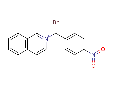 Molecular Structure of 16726-82-2 (2-(4-nitrobenzyl)isoquinolinium)