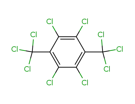 Molecular Structure of 2142-35-0 (Decachloro-p-xylene)