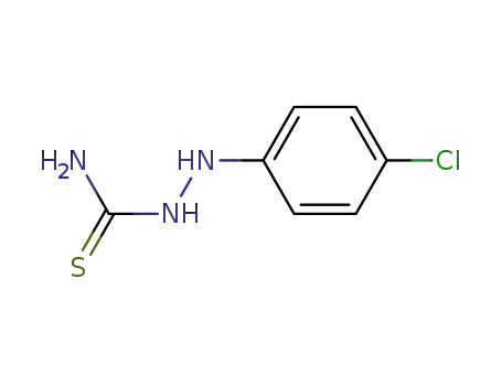 Molecular Structure of 7382-41-4 (2-(4-CHLOROPHENYL)-1-HYDRAZINECARBOTHIOAMIDE)