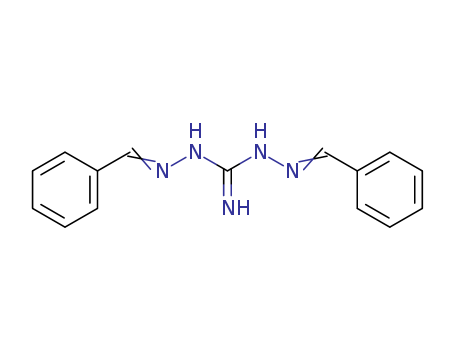 3560-86-9,1,2-bis(benzylideneamino)guanidine,Kohlensaeure-imid-bis-benzalhydrazid;N,N'-bis-benzylidenamino-guanidine;N'1,2-dibenzylidenehydrazine-1-carboximidohydrazide;N,N'-Bis-benzylidenamino-guanidin;symm. N.N'-Bis-benzalamino-guanidin;