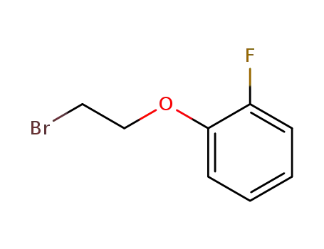 Molecular Structure of 193220-21-2 (1-(2-BROMOETHOXY)-2-FLUOROBENZENE)