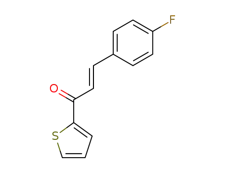 (E)‐3‐(4‐fluorophenyl)‐1‐(thiophen‐2‐yl)prop‐2‐en‐1‐one