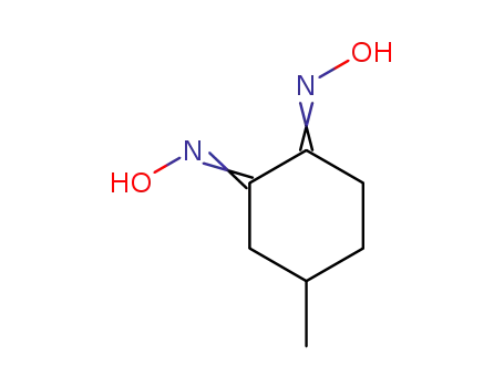 Molecular Structure of 18310-19-5 (1,2-Cyclohexanedione, 4-methyl-, dioxime)