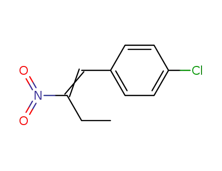 Molecular Structure of 1205-67-0 (1-chloro-4-[(1E)-2-nitrobut-1-en-1-yl]benzene)