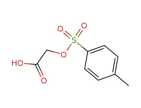 Molecular Structure of 39794-77-9 (2-(p-Toluenesulfonyloxy)acetic Acid)