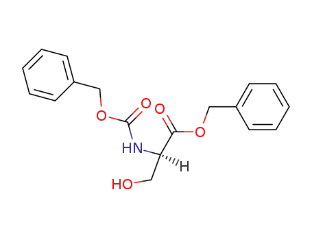 Molecular Structure of 53933-06-5 (Z-D-SER-OBZL)