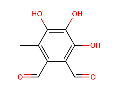 1,2-Benzenedicarboxaldehyde,3,4,5-trihydroxy-6-methyl-