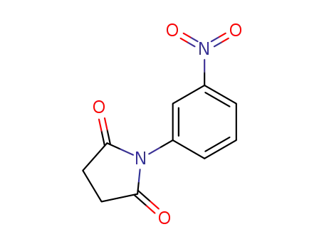 Molecular Structure of 31036-66-5 (2,5-Pyrrolidinedione, 1-(3-nitrophenyl)-)