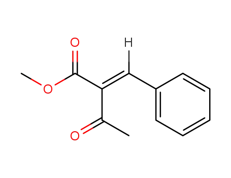 2-[(Phenyl)methylene]-3-oxobutanoic acid, methyl ester