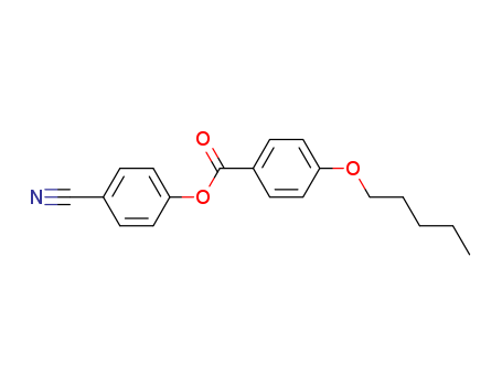 50649-73-5,4-(4-Pentyloxybenzoyloxy)-benzonitrile,4-cyanophenyl 4-pentyloxybenzoate;4-cyanophenyl 4-pentoxybenzoate;4'-cyanophenyl-4-n-pentoxybenzoate;