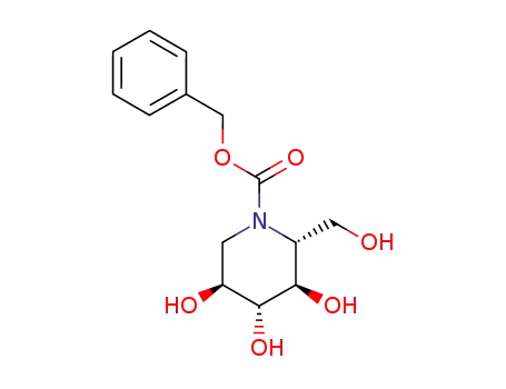 Molecular Structure of 130539-12-7 (N-Boc-1,5-imino-1,5-dideoxy-D-glucitol)