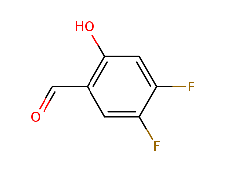 Benzaldehyde, 4,5-difluoro-2-hydroxy- (9CI)