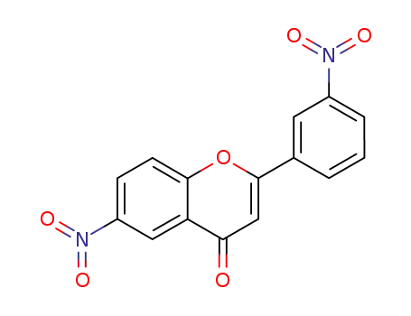 Molecular Structure of 100914-36-1 (3',6-dinitroflavone)