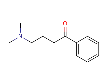 Molecular Structure of 3760-63-2 (4-Dimethylamino-1-phenyl-1-butanone)