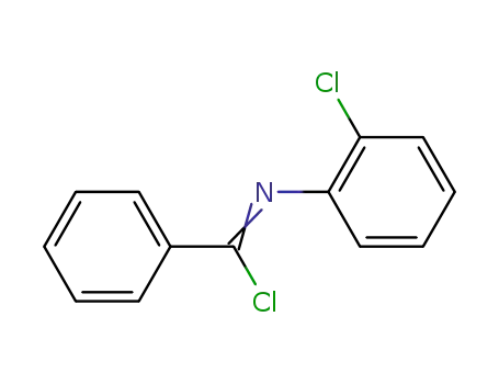 n-(2-Chlorophenyl)benzenecarboximidoyl chloride