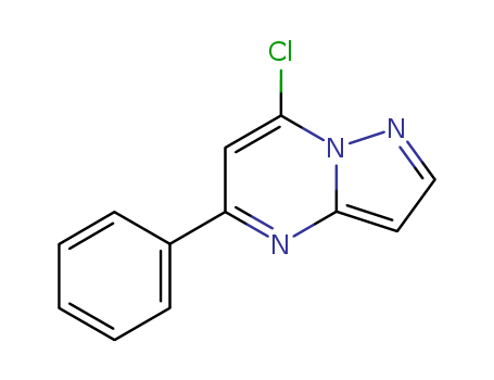 Pyrazolo[1,5-a]pyrimidine, 7-chloro-5-phenyl-