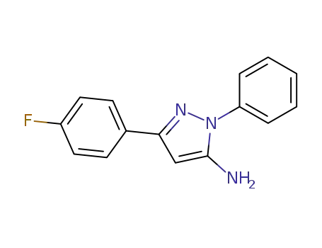 3-(4-Fluorophenyl)-1-phenyl-1H-pyrazol-5-amine