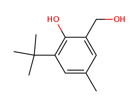 Benzenemethanol, 3-(1,1-dimethylethyl)-2-hydroxy-5-methyl-