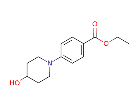 Molecular Structure of 25437-94-9 (4-(4-Hydroxy-1-piperidinyl)ethyl benzoate)