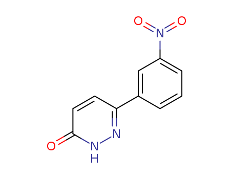 3(2H)-Pyridazinone,6-(3-nitrophenyl)-