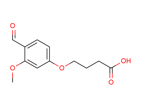 Butanoic acid,4-(4-formyl-3-methoxyphenoxy)-(309964-23-6)