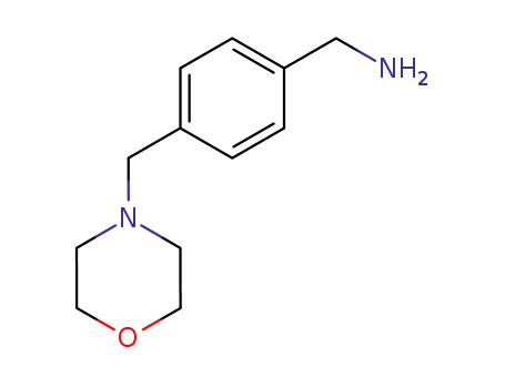 Molecular Structure of 91271-84-0 (4-(MORPHOLINOMETHYL)BENZYLAMINE)