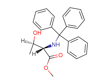 methyl (2S,3R)-3-hydroxy-2-triphenylmethylaminobutanoate