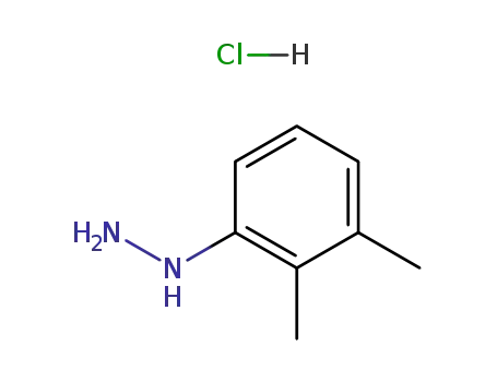Molecular Structure of 56737-75-8 (2,3-DIMETHYLPHENYLHYDRAZINE HYDROCHLORIDE)