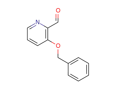 Molecular Structure of 94454-57-6 (3-(Benzyloxy)-2-picolinaldehyde)