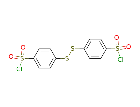 Molecular Structure of 27738-91-6 (BIS(4-CHLOROSULFONYLPHENYL)DISULFIDE)
