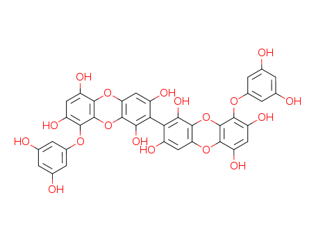 89445-12-5,8,8'-bieckol,Dibenzo[b,e][1,4]dioxin,bimol. deriv.; 8,8'-Bieckol