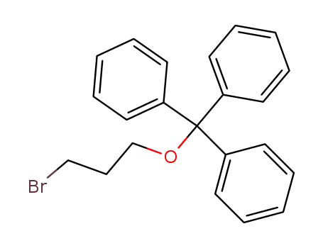 Molecular Structure of 76504-33-1 (((3-bromopropoxy)methanetrityl)tribenzene)