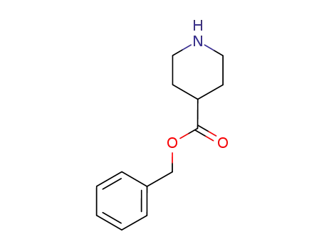 Molecular Structure of 103824-89-1 (4-Piperidinecarboxylic acid, phenylmethyl ester)