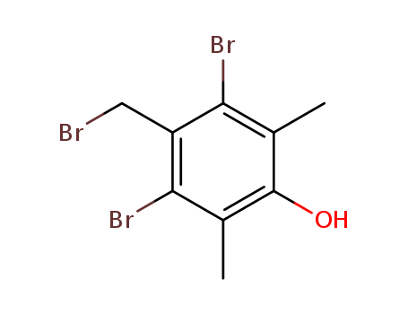 Molecular Structure of 113152-21-9 (Phenol, 3,5-dibromo-4-(bromomethyl)-2,6-dimethyl-)