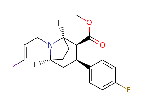 8-Azabicyclo[3.2.1]octane-2-carboxylicacid, 3-(4-fluorophenyl)-8-[(2E)-3-iodo-2-propen-1-yl]-, methyl ester,(1R,2S,3S,5S)-