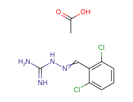Molecular Structure of 23256-50-0 (GUANABENZ ACETATE)