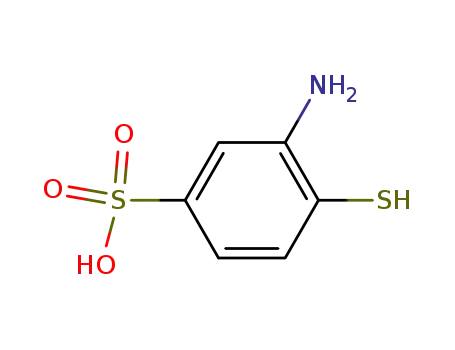 Benzenesulfonic acid, 3-amino-4-mercapto-