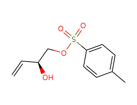 Molecular Structure of 133095-74-6 ((S)-1-TOSYLOXY-3-BUTEN-1-OL)