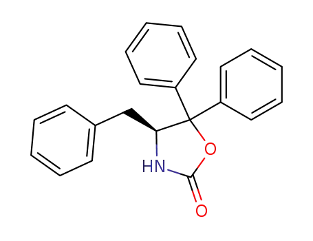 Molecular Structure of 191090-38-7 ((S)-(-)-5,5-DIPHENYL-4-BENZYL-2-OXZOLIDINONE)