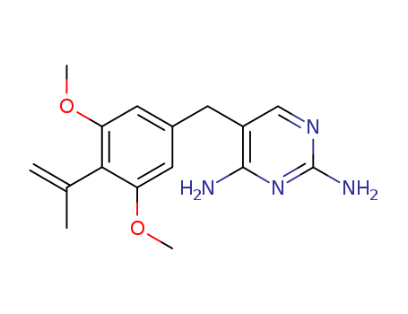 69194-91-8,5-{3,5-dimethoxy-4-[(1E)-prop-1-en-1-yl]benzyl}pyrimidine-2,4-diamine,