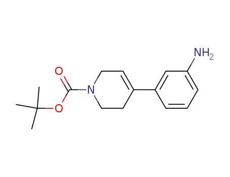 1(2H)-Pyridinecarboxylic acid, 4-(3-aminophenyl)-3,6-dihydro-,
1,1-dimethylethyl ester