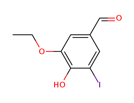 3-ethoxy-4-hydroxy-5-iodobenzaldehyde(SALTDATA: FREE)