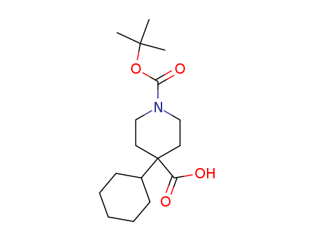 BOC-4-CYCLOHEXYL-PIPERIDINE-4-CARBOXYLIC ACID